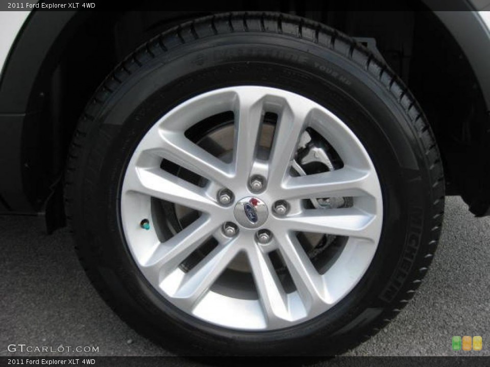 2011 Ford Explorer XLT 4WD Wheel and Tire Photo #48483291