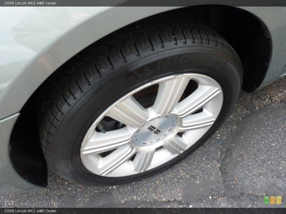 2008 Lincoln MKZ AWD Sedan Wheel and Tire Photo #48484746