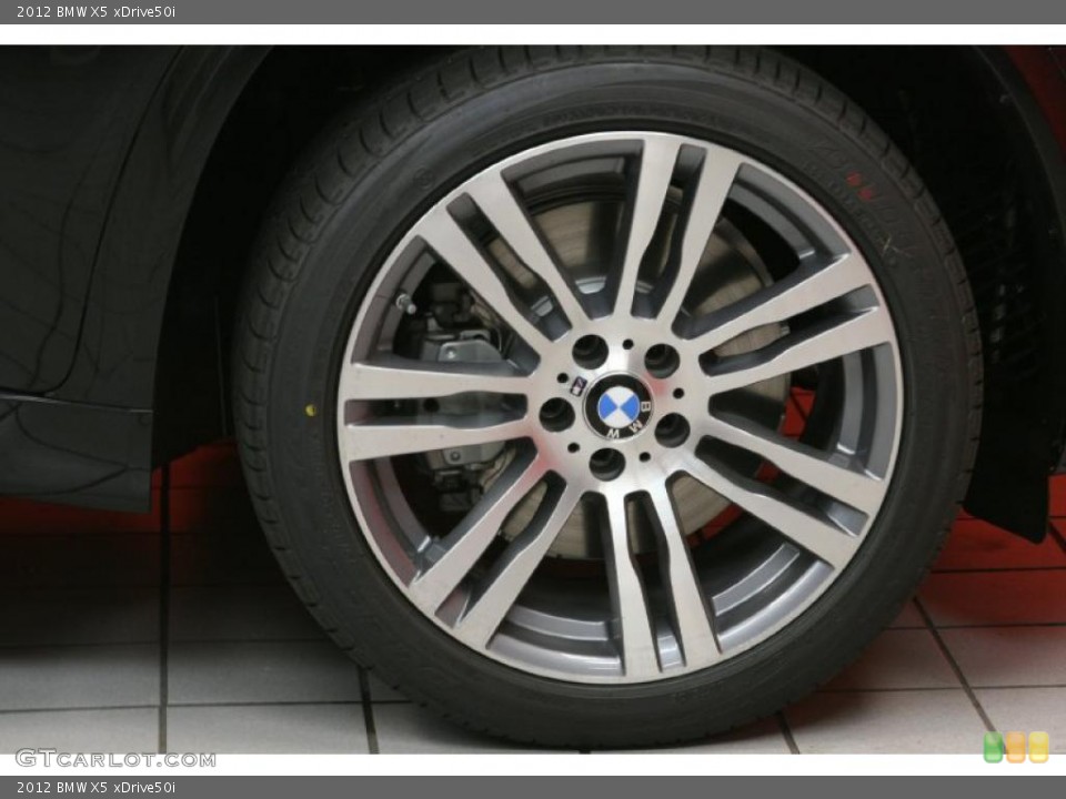2012 BMW X5 xDrive50i Wheel and Tire Photo #48490291