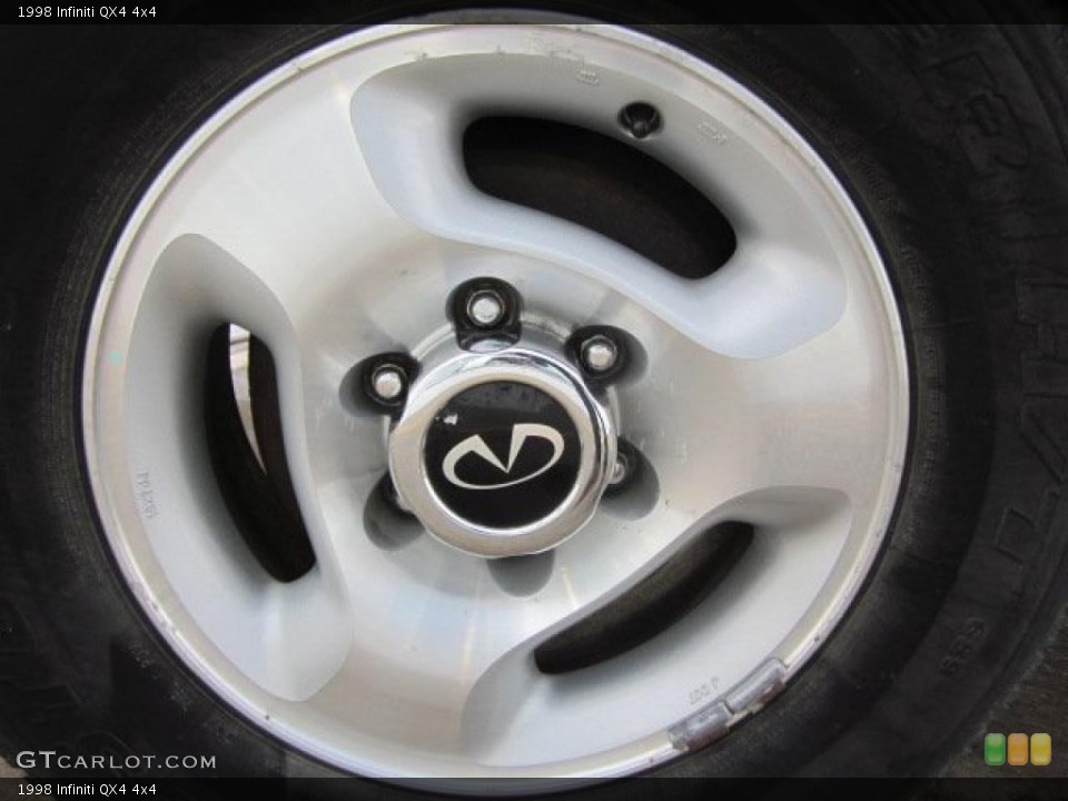 1998 Infiniti QX4 4x4 Wheel and Tire Photo #48490645