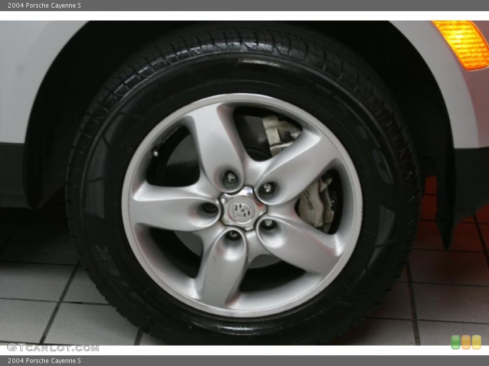 2004 Porsche Cayenne S Wheel and Tire Photo #48493480