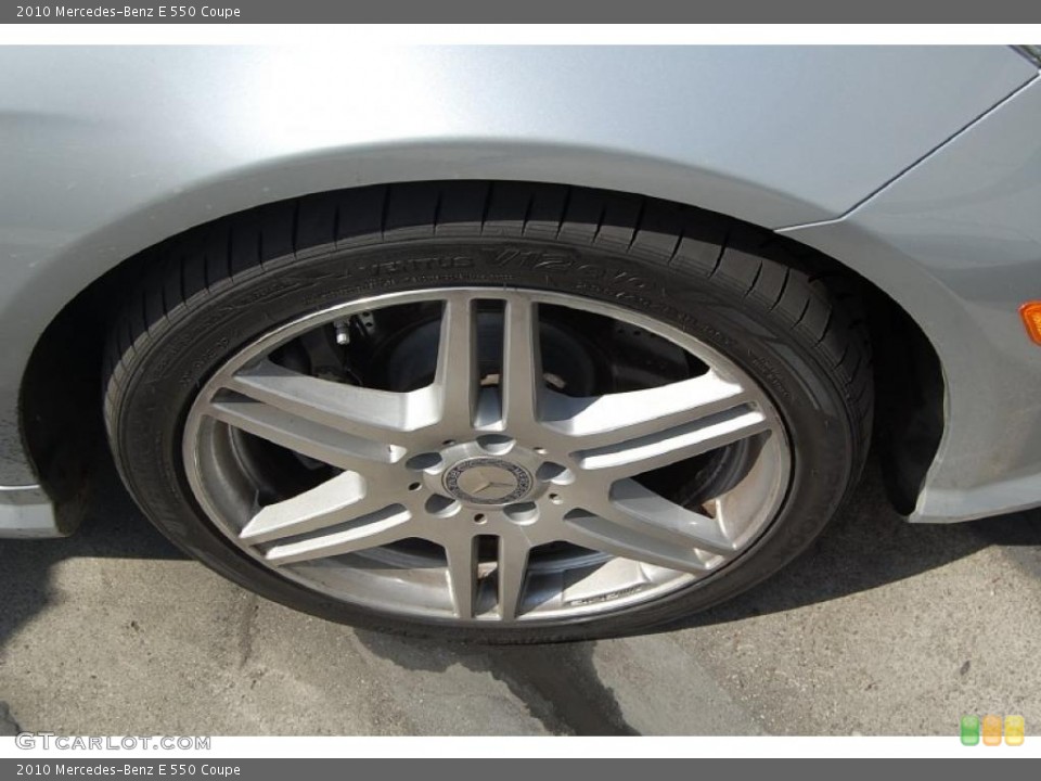 2010 Mercedes-Benz E 550 Coupe Wheel and Tire Photo #48494467