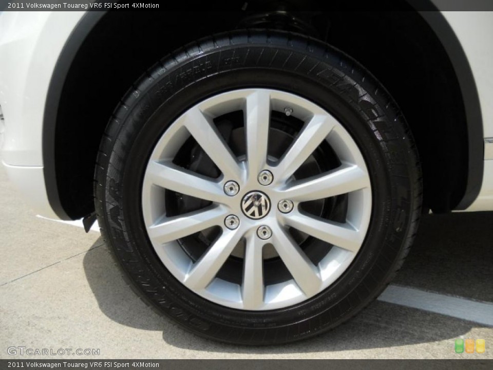 2011 Volkswagen Touareg VR6 FSI Sport 4XMotion Wheel and Tire Photo #48497107