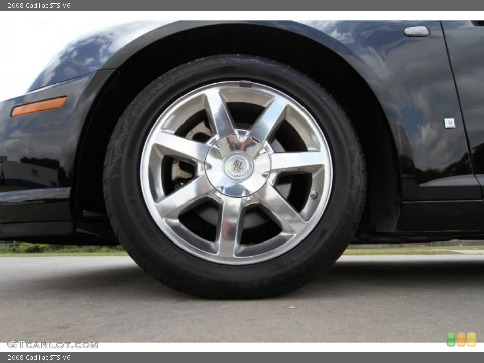 2008 Cadillac STS V6 Wheel and Tire Photo #48501265