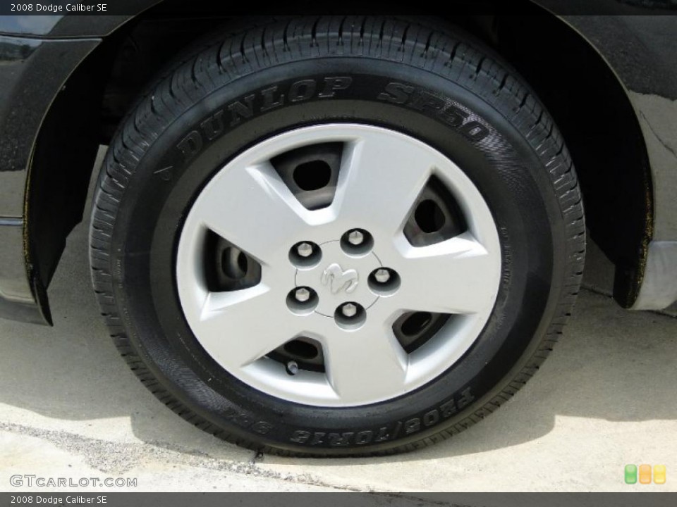 2008 Dodge Caliber SE Wheel and Tire Photo #48507237
