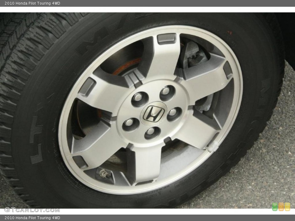 2010 Honda Pilot Touring 4WD Wheel and Tire Photo #48509284