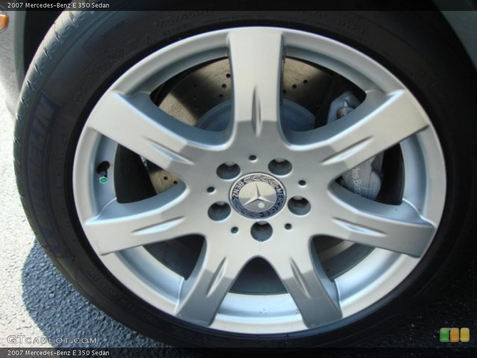 2007 Mercedes-Benz E 350 Sedan Wheel and Tire Photo #48510796