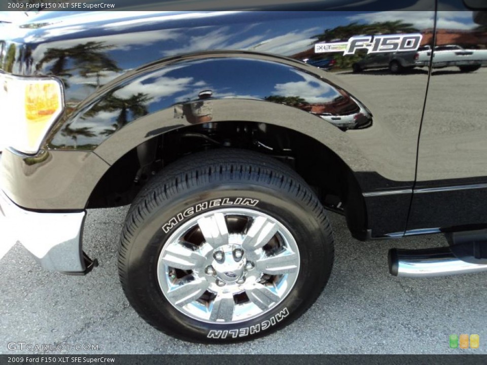 2009 Ford F150 XLT SFE SuperCrew Wheel and Tire Photo #48512545