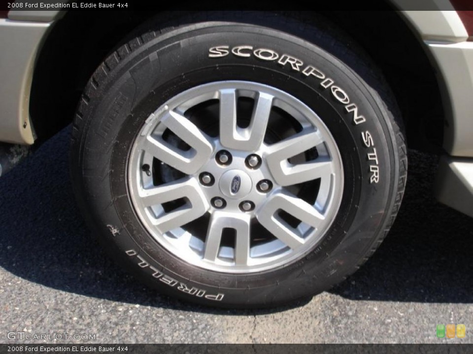 2008 Ford Expedition EL Eddie Bauer 4x4 Wheel and Tire Photo #48513610