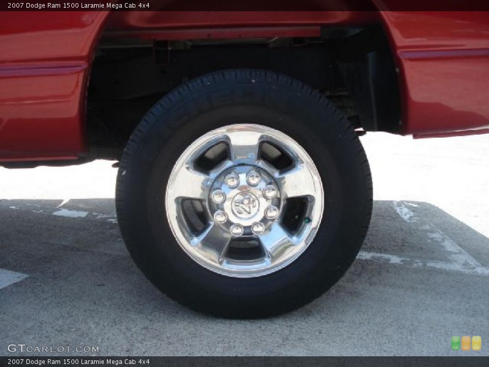 2007 Dodge Ram 1500 Laramie Mega Cab 4x4 Wheel and Tire Photo #48515230