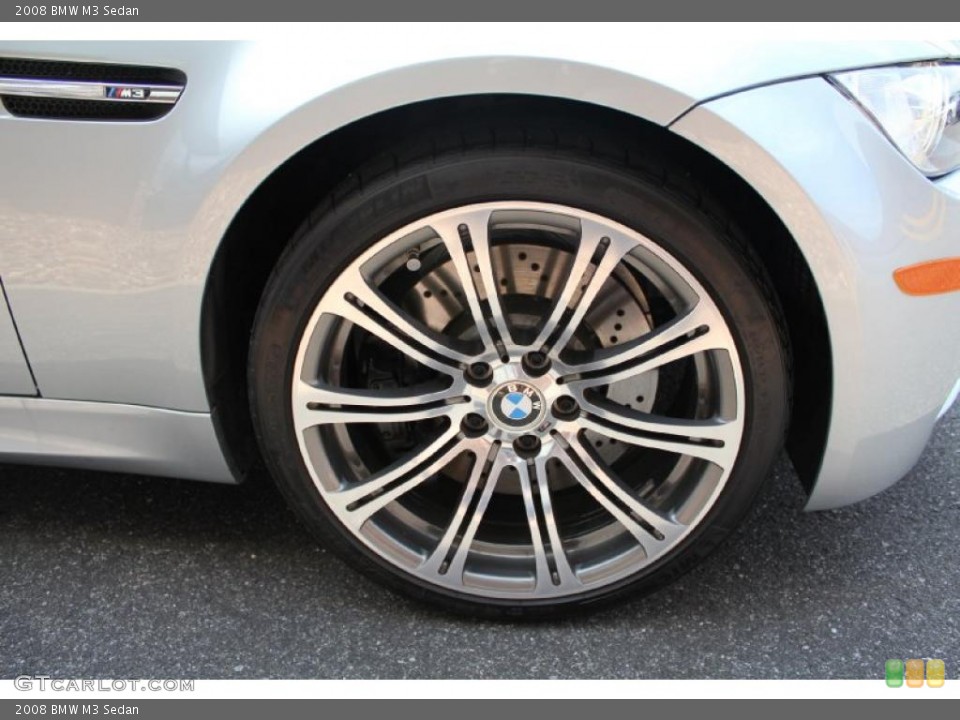 2008 BMW M3 Sedan Wheel and Tire Photo #48518350