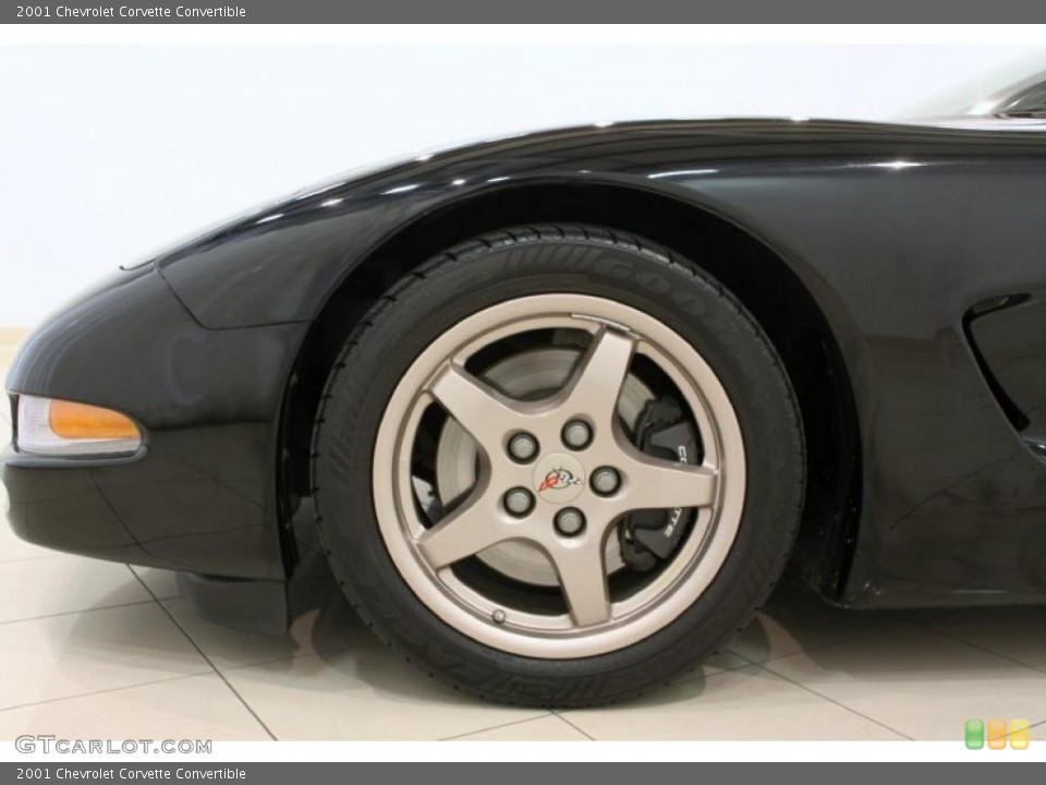 2001 Chevrolet Corvette Convertible Wheel and Tire Photo #48518434