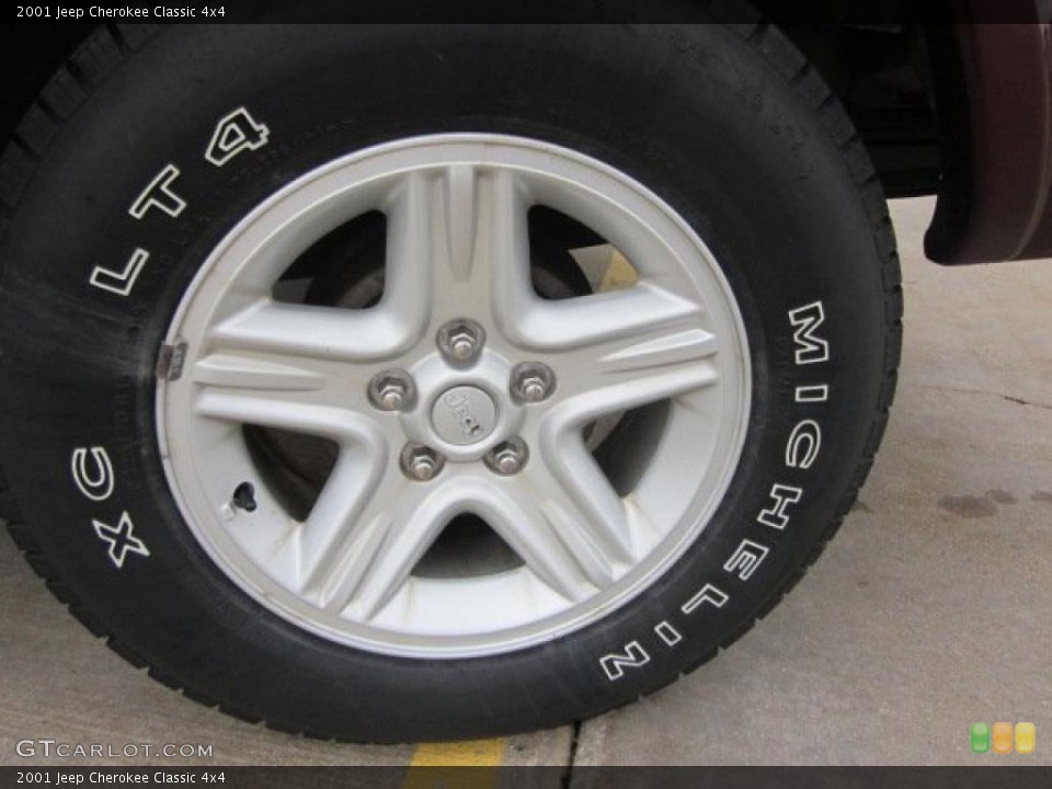 2001 Jeep Cherokee Classic 4x4 Wheel and Tire Photo #48519499
