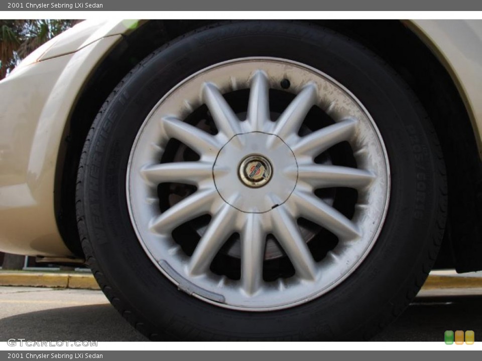 2001 Chrysler Sebring LXi Sedan Wheel and Tire Photo #48528556