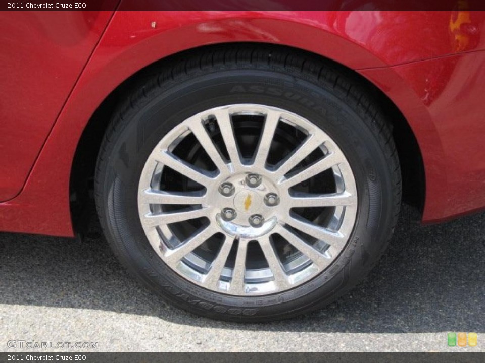 2011 Chevrolet Cruze ECO Wheel and Tire Photo #48530954