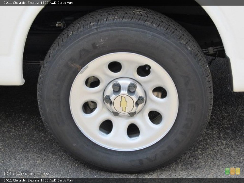 2011 Chevrolet Express Wheels and Tires
