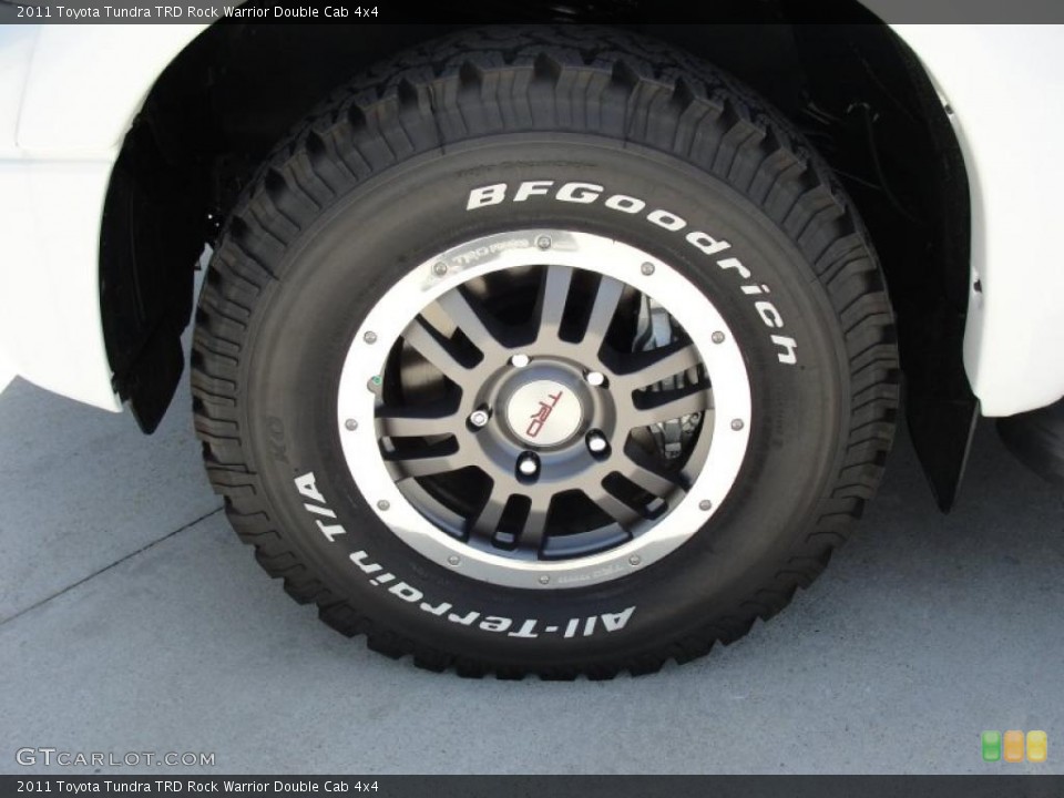 2011 Toyota Tundra TRD Rock Warrior Double Cab 4x4 Wheel and Tire Photo #48533699