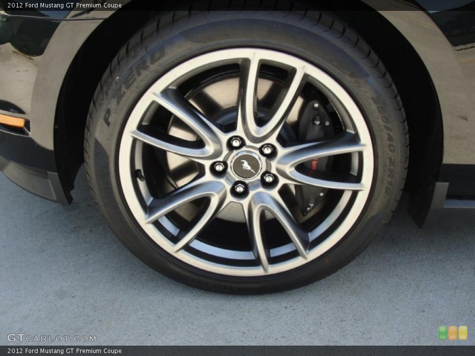 2012 Ford Mustang GT Premium Coupe Wheel and Tire Photo #48534056