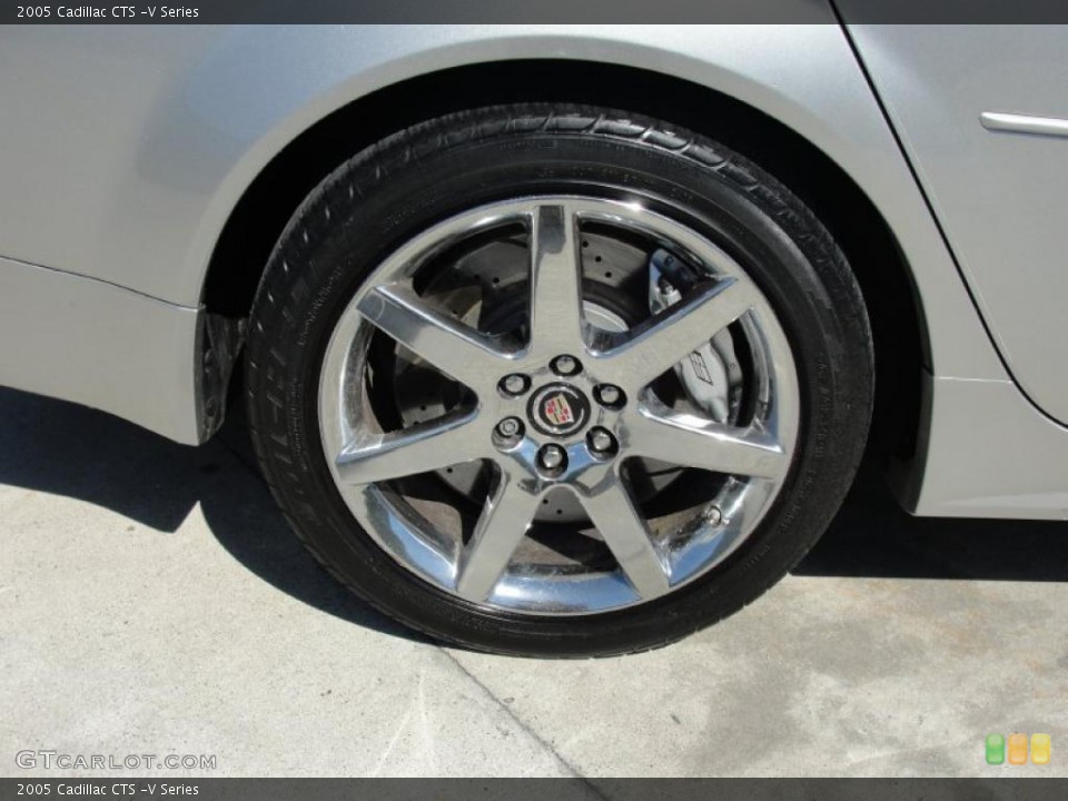 2005 Cadillac CTS -V Series Wheel and Tire Photo #48536474