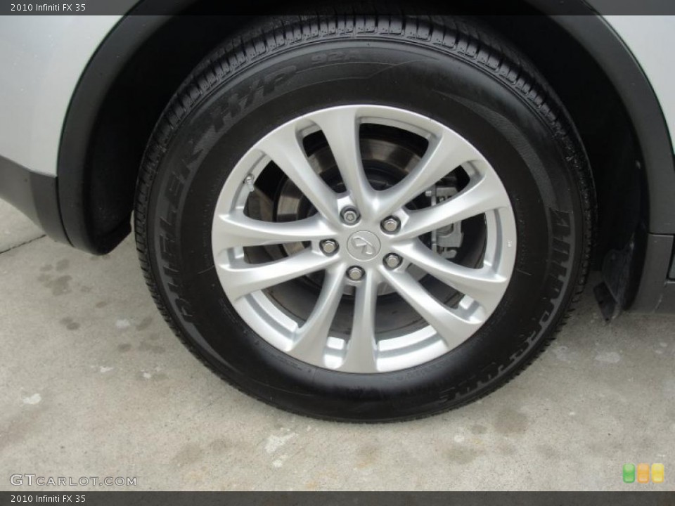 2010 Infiniti FX 35 Wheel and Tire Photo #48539111