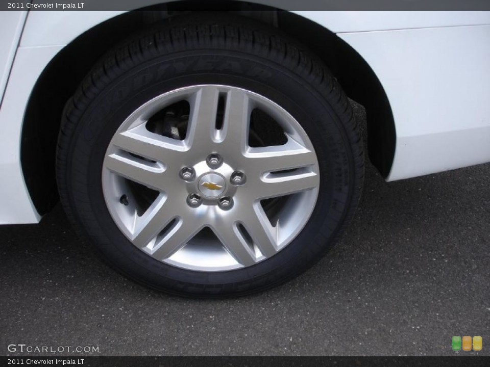 2011 Chevrolet Impala LT Wheel and Tire Photo #48546899