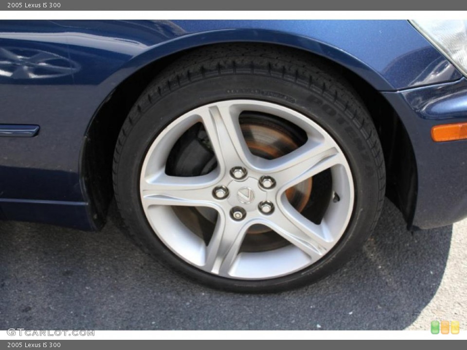 2005 Lexus IS 300 Wheel and Tire Photo #48549560