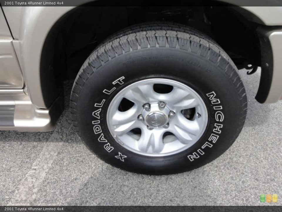 2001 Toyota 4Runner Limited 4x4 Wheel and Tire Photo #48553070