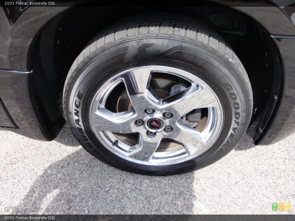 2003 Pontiac Bonneville SSEi Wheel and Tire Photo #48554453
