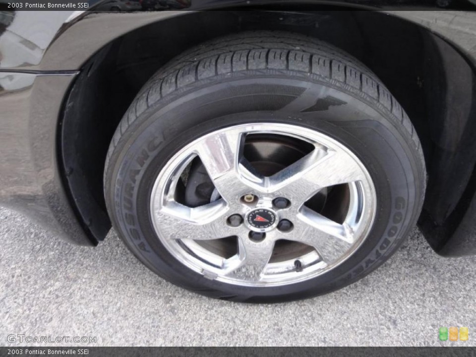 2003 Pontiac Bonneville SSEi Wheel and Tire Photo #48554516
