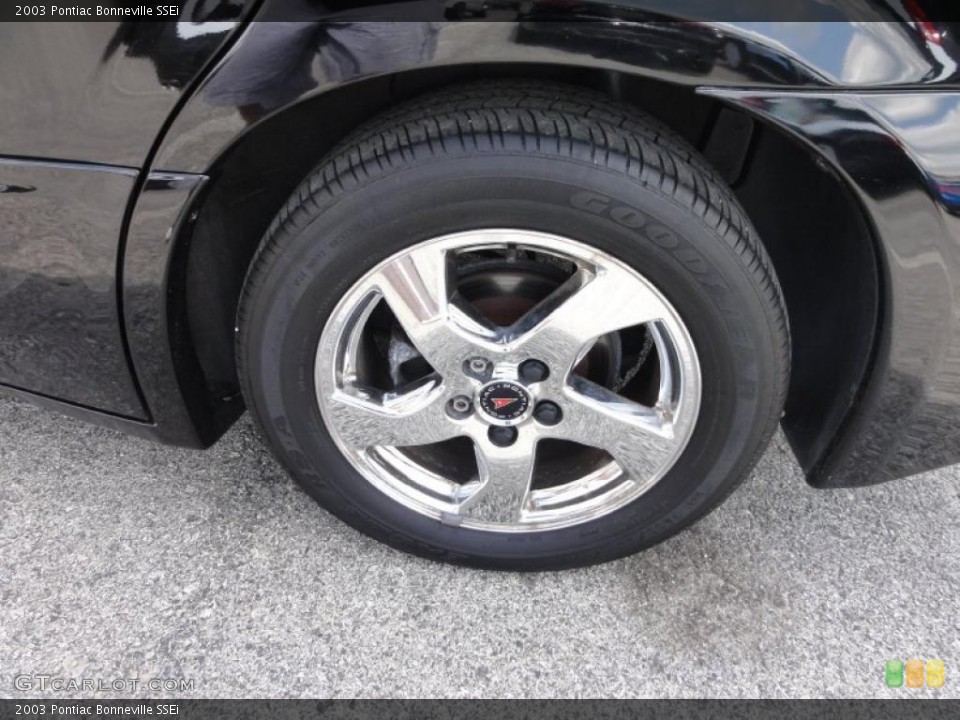 2003 Pontiac Bonneville SSEi Wheel and Tire Photo #48554522