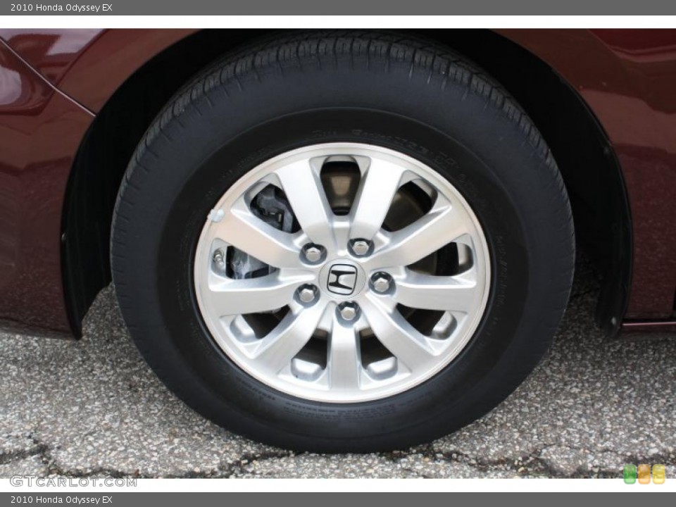2010 Honda Odyssey EX Wheel and Tire Photo #48558854