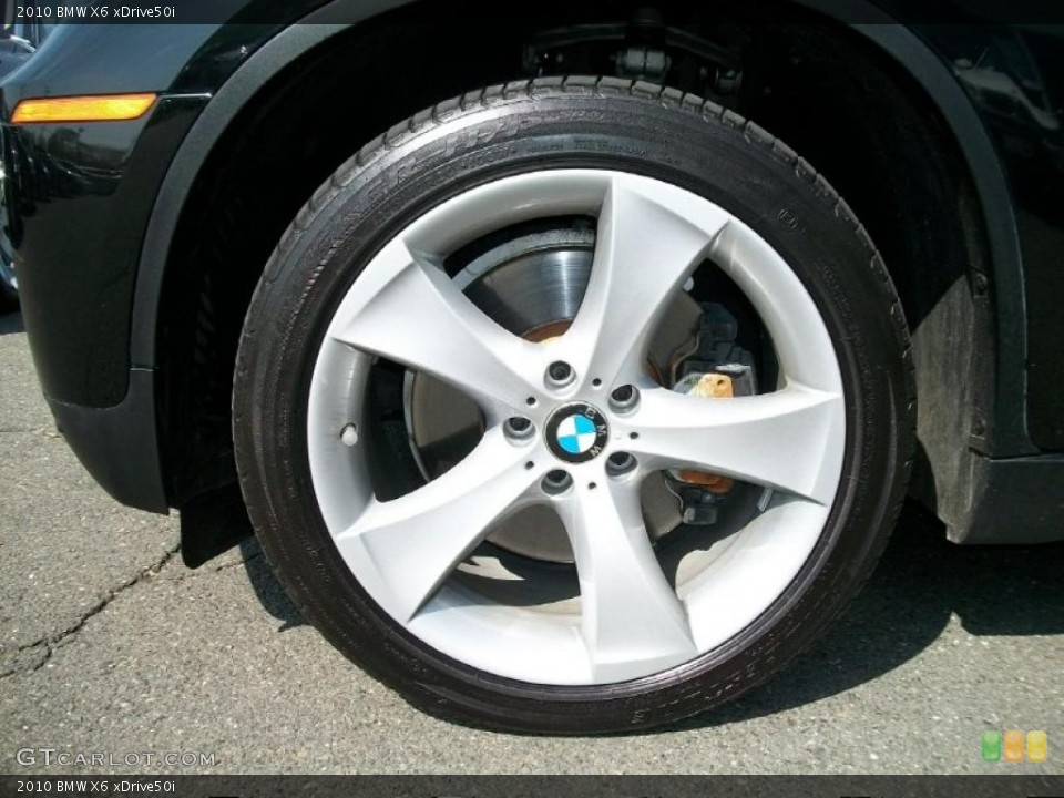2010 BMW X6 xDrive50i Wheel and Tire Photo #48573518