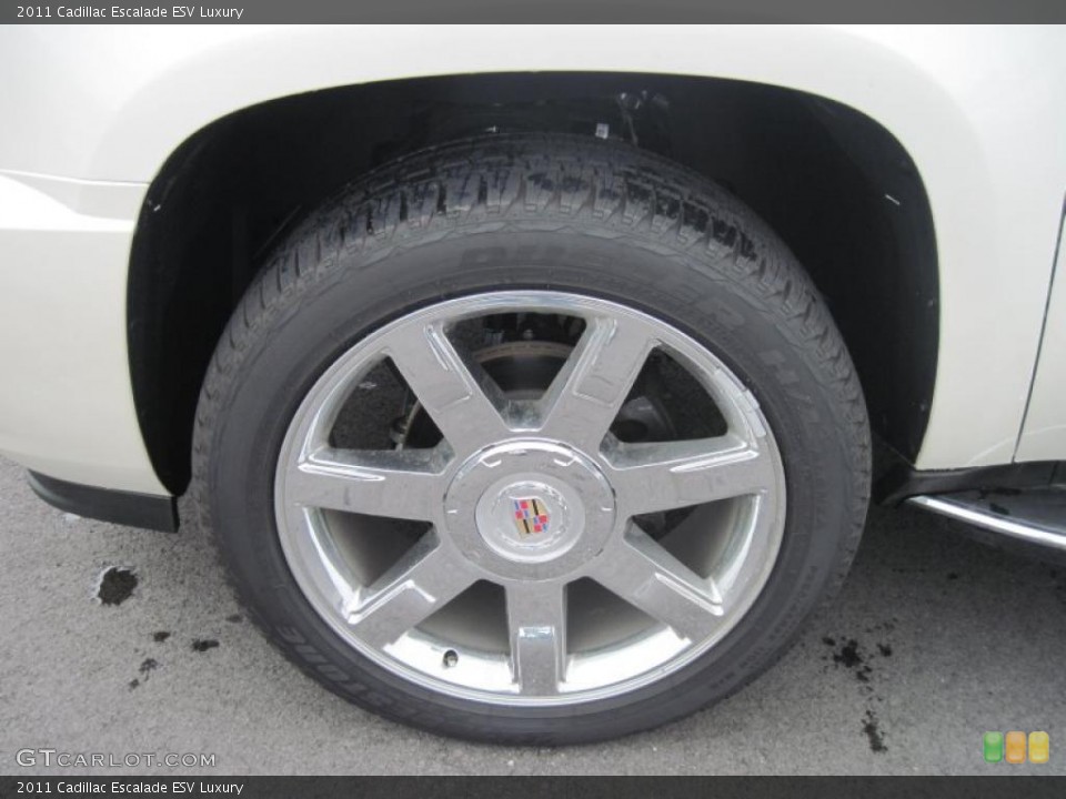 2011 Cadillac Escalade ESV Luxury Wheel and Tire Photo #48575561