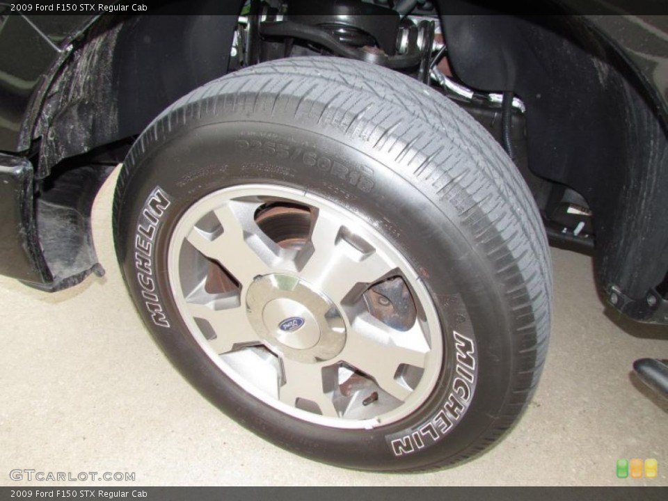 2009 Ford F150 STX Regular Cab Wheel and Tire Photo #48578832