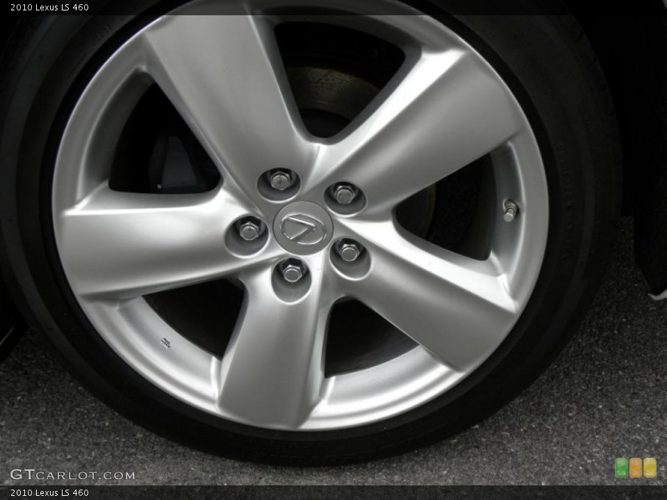 2010 Lexus LS 460 Wheel and Tire Photo #48580068