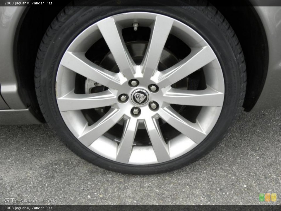 2008 Jaguar XJ Vanden Plas Wheel and Tire Photo #48580524
