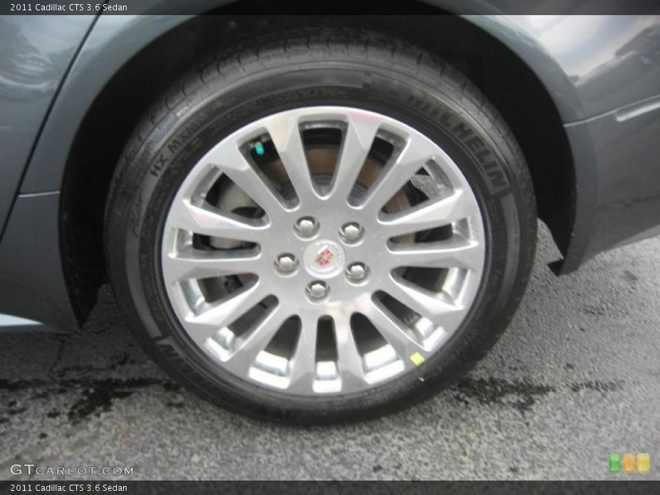 2011 Cadillac CTS 3.6 Sedan Wheel and Tire Photo #48580602