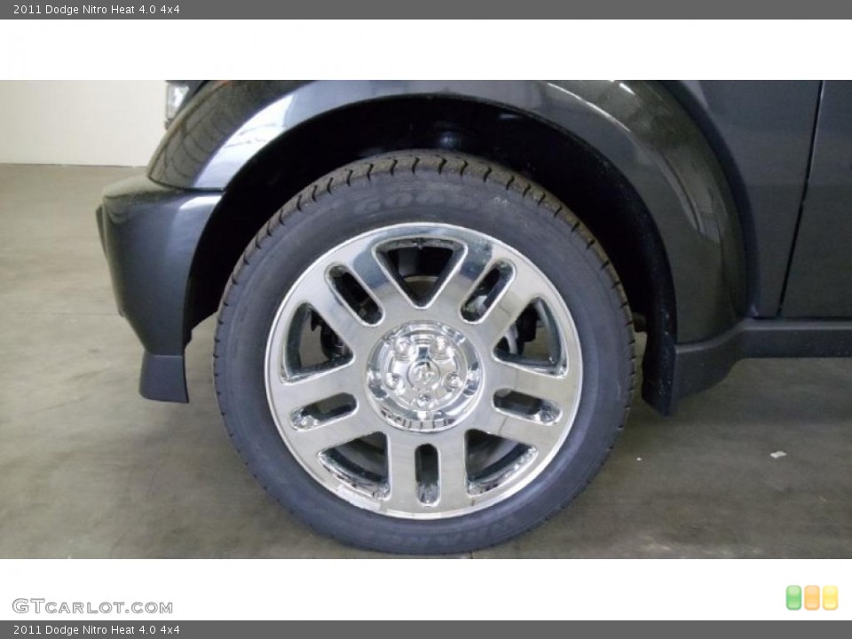 2011 Dodge Nitro Heat 4.0 4x4 Wheel and Tire Photo #48584143