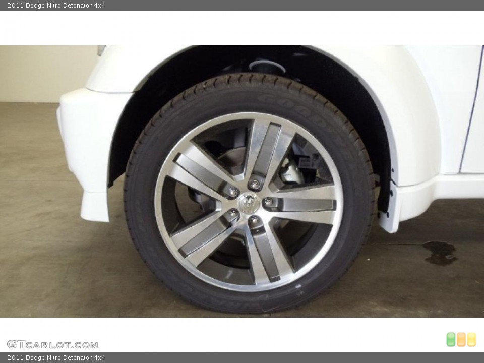 2011 Dodge Nitro Detonator 4x4 Wheel and Tire Photo #48584638