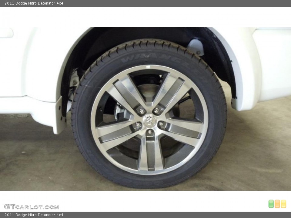 2011 Dodge Nitro Detonator 4x4 Wheel and Tire Photo #48584647