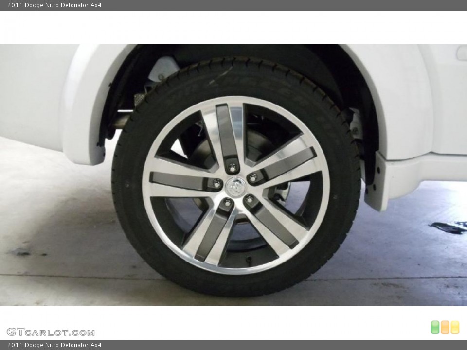 2011 Dodge Nitro Detonator 4x4 Wheel and Tire Photo #48584656