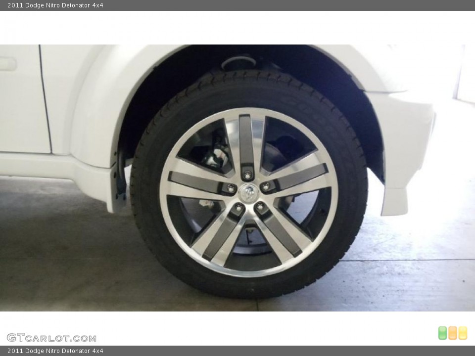 2011 Dodge Nitro Detonator 4x4 Wheel and Tire Photo #48584674