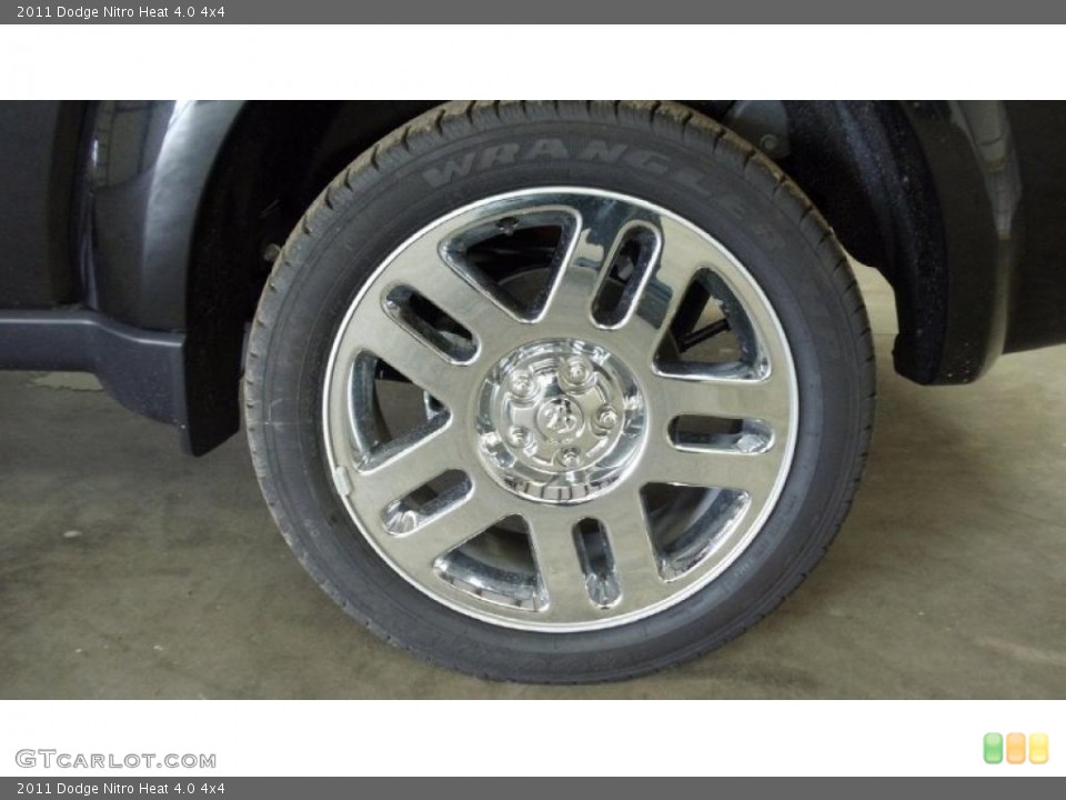 2011 Dodge Nitro Heat 4.0 4x4 Wheel and Tire Photo #48585115