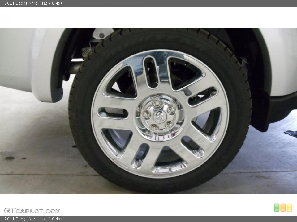 2011 Dodge Nitro Heat 4.0 4x4 Wheel and Tire Photo #48586087