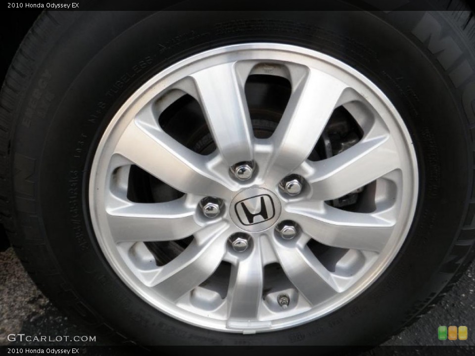 2010 Honda Odyssey EX Wheel and Tire Photo #48592842