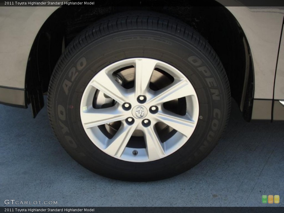 2011 Toyota Highlander  Wheel and Tire Photo #48605354