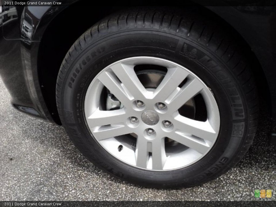 2011 Dodge Grand Caravan Crew Wheel and Tire Photo #48606190