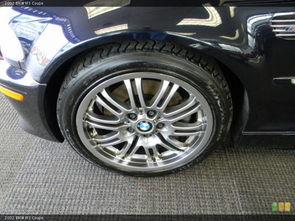 2002 BMW M3 Coupe Wheel and Tire Photo #48606848