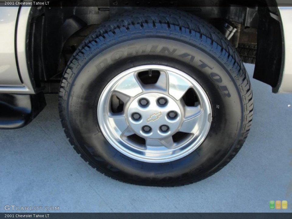 2001 Chevrolet Tahoe LT Wheel and Tire Photo #48608153