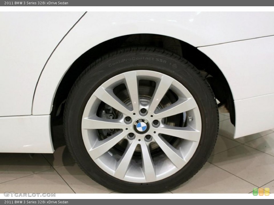 2011 BMW 3 Series 328i xDrive Sedan Wheel and Tire Photo #48612206